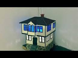 Maket Ev Yapimi Tarihi Safranbolu Evi Isikli How To Make A Model House Vol 1 Youtube Evler House Ev Yapimi