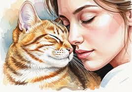 This is Po. You must pet him and talk to him. Tell him that he is a good  cat and a pretty cat.