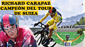 Richard carapaz estalló contra la federación de ciclismo de su país por la ausencia de jonathan narváez. Richard Carapaz Se Proclamo Campeon Del Tour De Suiza Llego Quinto En La Etapa Video En Contexto