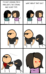 You know the difference between you and me? Funny Comic Jokes Pictures
