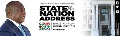 President cyril ramaphosa will address the nation at 8pm tonight after a special cabinet meeting. State Of The Nation Address 2021 South African Government