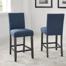 Haysi Polyester Blend 30 Bar Stool Counter Height Stools Bar Stools Dining Room Bar