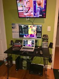 Great Desk It Has Everything I Needed To Hook Up My Xbox And Laptop To My Computer Monitor