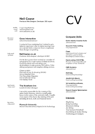 Skills Resume Computer Put Example Good For Retail