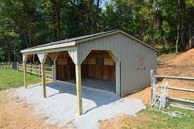 Small Horse Barns: Great Designs & Pictures | J&N Structures Blog