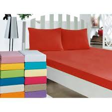 Cotton Box Fitted Carsaf Seti Cift Kisilik Kirmizi Ev Dekoru Carsaflar Ev Icin