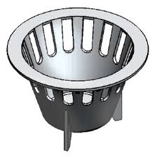 josam 069596 aluminum sediment bucket