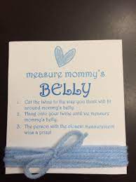 So check out the three we have below: Measure Mommy S Belly Baby Shower Game My Hubby Won This Game Cute Baby Shower Ideas Baby Shower Fun Fun Baby Shower Games