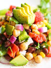Loaded Veggie Salad Is The Perfect Party Food Pip And Ebby Recipe Veggie Salad Veggie Dishes Veggie Salad Recipes