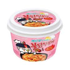 Samyang Topokki Carbo Hot Chicken Bowl Buldak Tteokbokki 179g Tteokbokki Spicy Rice Spicy Chicken
