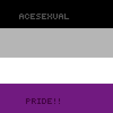 Pixilart - Acsexual Flag by LittleKittenAce