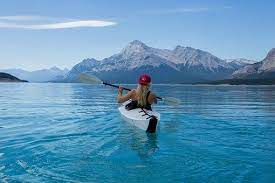 Girl Woman People Caucasian Kayaking Solo Travel Travel