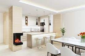 If you've faced this problem, you can easily solve it accommodating the. 10 Cool Kitchens With Fireplaces Ideas Modern Blaze