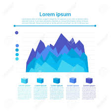 Graph Set Finance Infographic Icon Colorful Financial Business