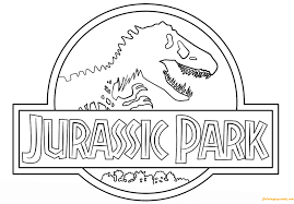 Check spelling or type a new query. Jurassic Park Logo Coloring Pages Dinosaurs Coloring Pages Coloring Pages For Kids And Adults