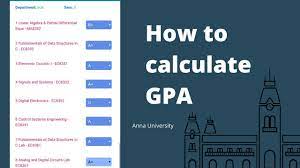 The score you have achieved in the single subject if you take it from the single semester perspective is the gpa of the particular semester. How To Calculate Gpa Anna University Youtube
