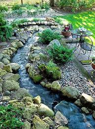 50 Diy Dry Creek Landscaping Ideas With Pictures Water Features In The Garden Ponds Backyard Small Backyard Landscaping