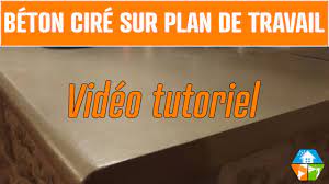 Maybe you would like to learn more about one of these? Beton Cire Plan De Travail Cuisine Salle De Bain Exterieur Tuto Complet Youtube