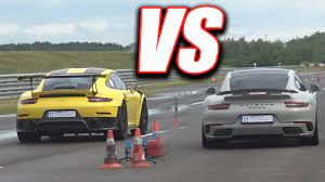 Check out the dodge demon vs porsche 911 turbo s in the 1/4 mile! Porsche 911 Gt2 Rs Vs 911 Turbo S Youtube