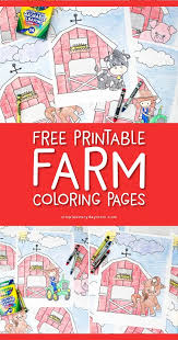 Help your child to know them as they pour in colors and ensure that each animal is painted appropriately. Free Printable Farm Animal Coloring Pages