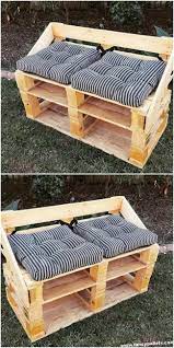 Easy Wooden Pallets Sofa Bench Pallet Patio Furniture Pallet Patio Furniture Diy Diy Pallet Furniture