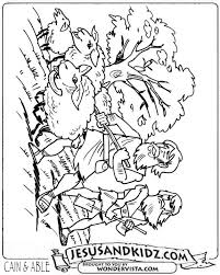 Today, our story from the bible is about two brothers, cain and abel. Cain And Abel Coloring Pages Kidsuki