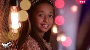 Slimane a gagné the voice 5. Rebecca 10 Ans Gagnante De The Voice Kids J Ai Deja Ecrit Une Chanson Lci