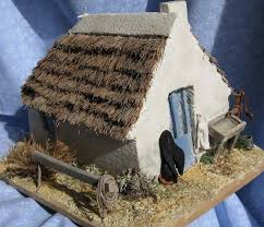 Batiment Deco Village De Noel Maison De Noel Creche De Noel