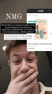 Marcel Moss już drugi raz wydaje książkę, która mocno przypomina popularną  młodzieżówkę. Wcześniej był ,,Nasz Ostatni Dzień" w jego wersji, teraz pora  na ,,Rodzinę Monet" #TwitteroweKsiazkary #twitteroweksiążkary #rodzinamonet