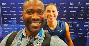 AVERY SKINNER IS FROM KATY, TX & SHE IS A BALLER!!! I got to meet &  interview Avery after USA Volleyball 's first match of the 2024 Games. She  came off the