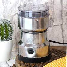 Moulin à café électrique en acier inoxydable machine à broyeur des épices Hommer 200W pour 25,000 DT