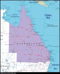 Find out more with this detailed interactive online map of queensland provided by google maps. Map Of Queensland Australia Tourizm Maps Of The World Australia Atlas