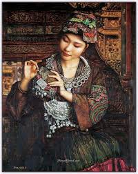 Di Li Feng 1958 A Inli Ressam Forum Gera Ek Cin Sanati Resim Sanat Kadinlar