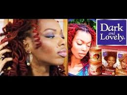 Since red hair color molecules are usually larger in molecular structure than their counterparts, it can take an application or two to get it to really 'take' to the warning here is that some of these products create the shockingly red colors by using a textile dye as opposed to a professional hair color. My Fresh Dye Job Free Giveaway Sponsored By Dark Lovely Dye Locs Red Dye Locs