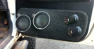 Car Door Speakers Size How To Install Car Speakers In Door