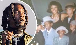 #young whitney houston #whitneyhouston #whitney houston #naacp #black national anthem #forgets the words #forgets lyrics #the slayage #slay #the voice. Cardi B S Husband Offset Reveals He Was A Young Back Up Dancer In Whitney Houston Music Video Daily Mail Online