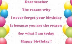 Happy Birthday Wishes For Teacher Images Happy Birthday Wishes For Teacher Images Messages And Quotes Wishes For Teacher Birthday Wishes For Teacher Happy Birthday Teacher