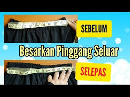 Capri seluar jeans yang longgar untuk wanita adalah pakaian yang sesuai. Diy Besarkan Pinggang Seluar Cara Jahit Getah Pinggang Seluar Ketat Youtube