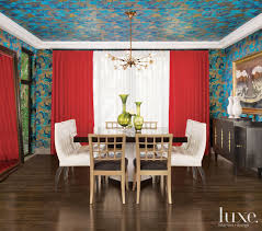 Japanese tatami dining room featuring tatami mats and garden view. Asian Inspired Dining Room Luxe Interiors Design
