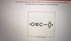 Co2 is a nonpolar substance, meaning it tends to be a gas. Answered The Lewis Structure For Carbon Dioxide Bartleby