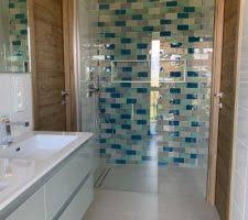 Photo carrelage salle de bain bleu turquoise dernier. Photos Et Idees Carrelage Bleu Turquoise Vert 1 067 Photos