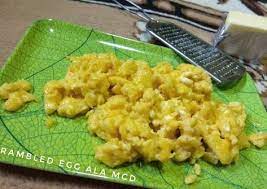Resep Scrambled Egg Ala Mcd Oleh Jihan Mustofa Sungkar Recipe Telur Orak Arik Makanan Resep Makanan