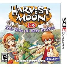 Harvest Moon Tale Of Two Towns Nintendo 3ds Walmart Com In 2020 Harvest Moon Ds Harvest Moon Ds Games