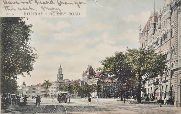 Esplanade & Hornby Roads Bombay - 10 Old Postcards - Past-India