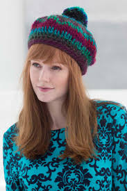 Pom Beret Pattern (Crochet)