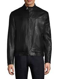 Hugo Boss Lucas Leather Jacket Hugoboss Cloth Leather Jacket Hugo Boss Leather Jacket Black