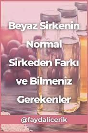 Beyaz Sirkenin Normal Sirkeden Farki Ve Bilmeniz Gerekenler In 2020 Food Condiments