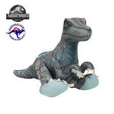 Features giant dinosaur plush is soft an cuddly! Velociraptor Blue Dinosaur Plush Jurassic World 2 Toys L Xl G Australia Dinosaur Plush Dinosaur Plush Toy Velociraptor Blue