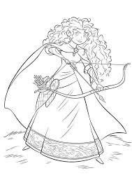 In this article, we will tell you about 25 disney princess coloring pages that your little daughter will enjoy. Merida Coloring Page Free Printable Coloring Pages For Kids
