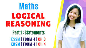 Quadratic polynomials of the form y = ax. ä¸­æ–‡è®²è§£kssm Form 4 Maths Chapter 3 Logical Reasoning Part 1 Youtube
